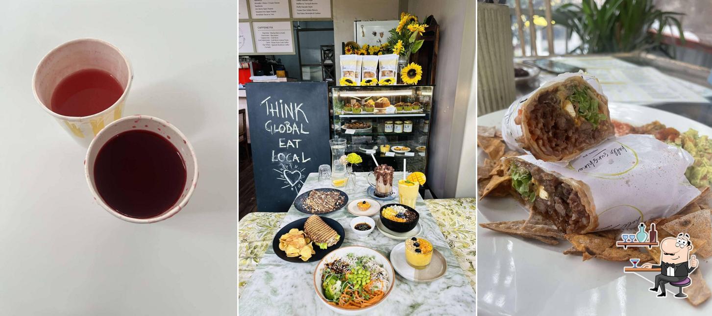 The interior of Hello Sunshine Goa