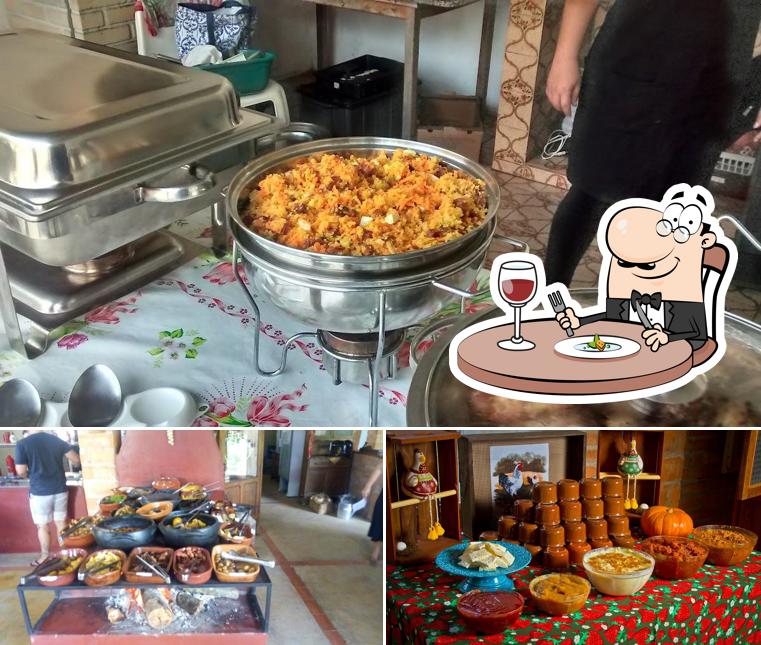 Comida em Sete Lagos Restaurante Caipira