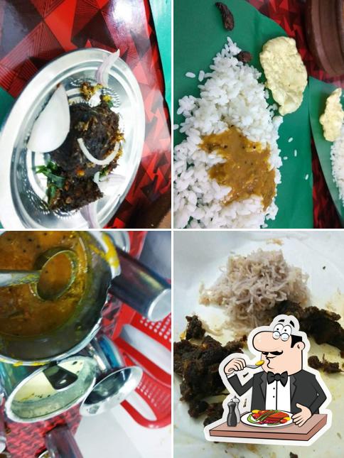 Food at Uthradam Hotel