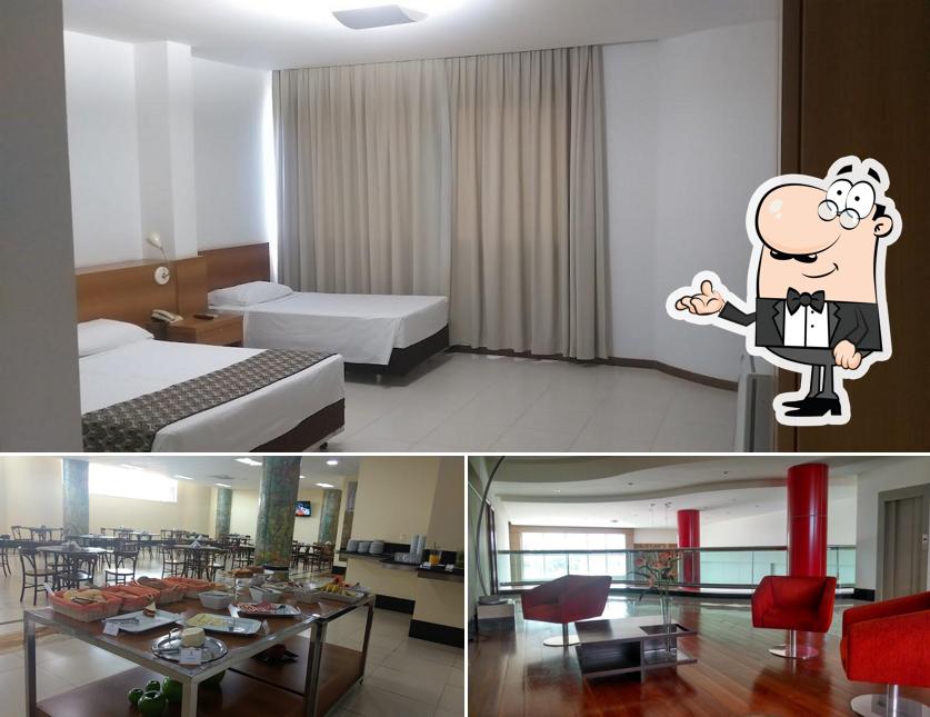 O interior do Serra Grande - Hotel & Churrascaria