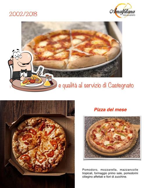 A Amalfitana Snc Di Massimo Nicola e C., puoi provare una bella pizza