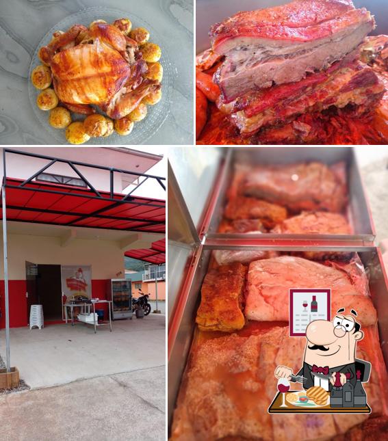 Escolha pratos de carne no Assadão Cecyn