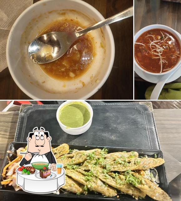 Hot and sour soup at Tree Chapter