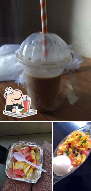 Seetha Devi Juice Parlour serves a number of beverages