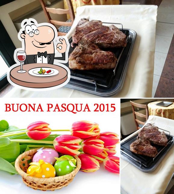 Cibo al Albergo Ristorante Quadrifoglio