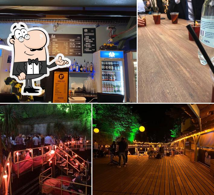 Gli interni di Rimini Bar