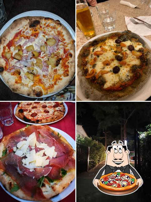 Scegli tra le molte varianti di pizza