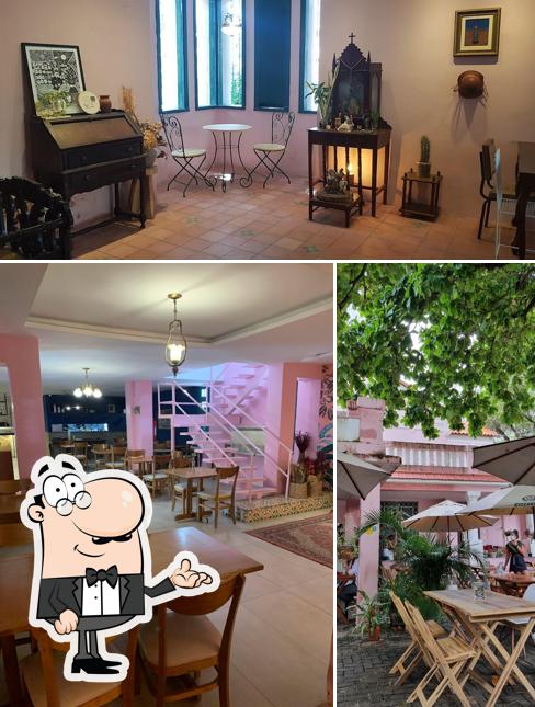 O interior do Casa Patuá