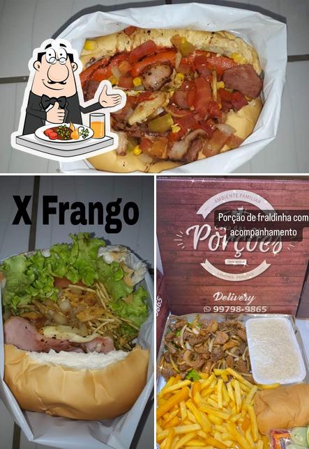 Comida em Casa das Porções (Lanches, Torre de Batata e Porções)