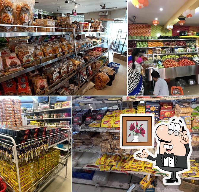 The interior of Muthu Kavitha Sweets And Snacks