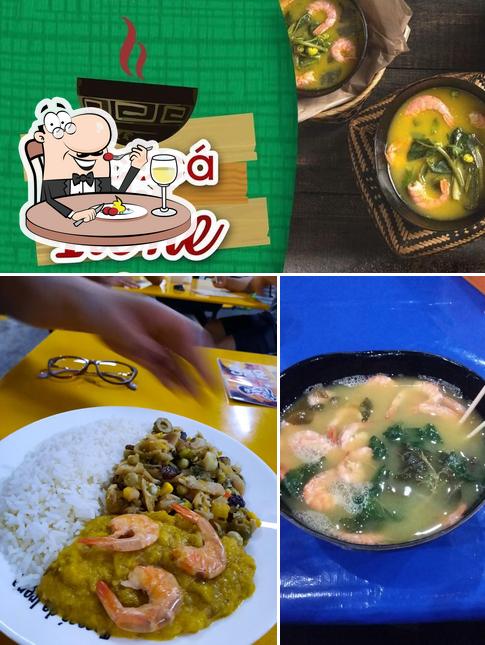 Platos en Tacacá da Irene