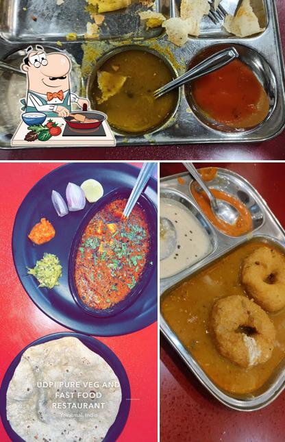 Chicken curry at Udupi Pure Veg Restaurant N Fast Food