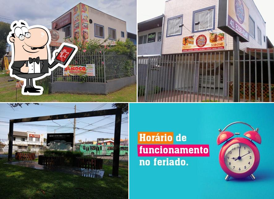 O exterior do Bella Pasta Restaurante