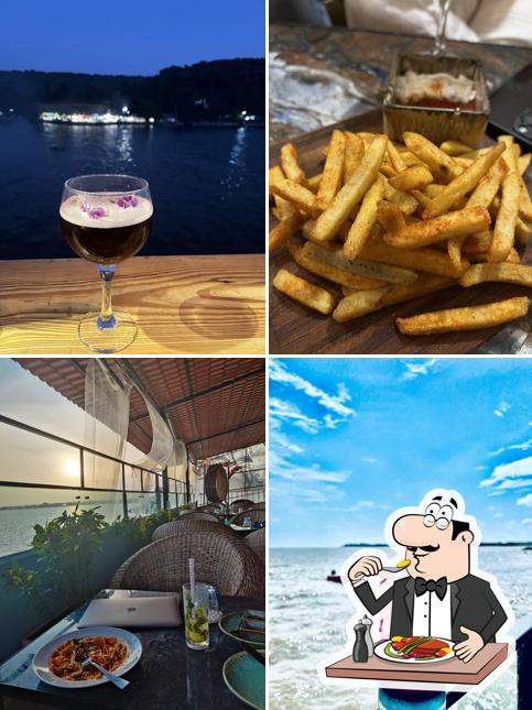 Chocolate mousse at MEA Goa Cafe Sundowner Restaurant & Beach Club