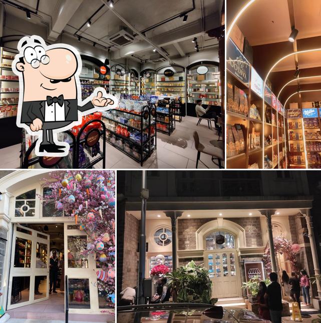 The interior of Cococart & CocoCafe - Jiji House