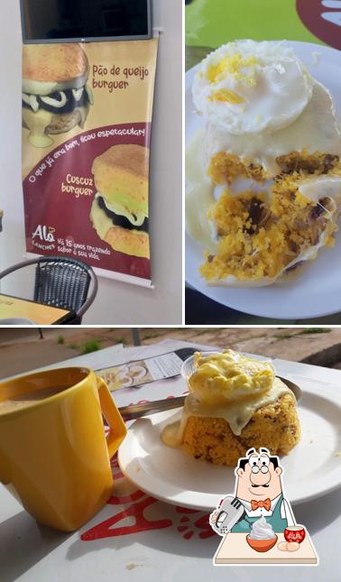 Alô Lanches - Loja 01- Av. JK - O melhor cuscuz do universo! Pão de queijo recheado e café feito na hora.