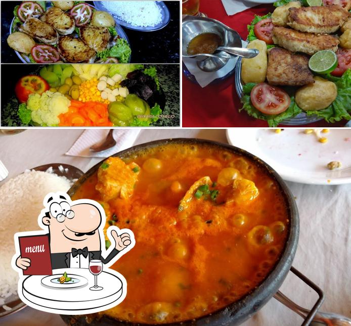 Platos en Bar e peixaria do Hélio