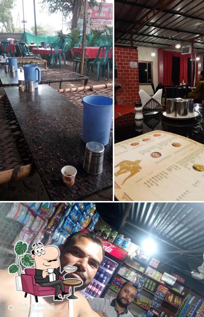 The interior of RAJPUT DHABA & FAMILY RESTAURANT