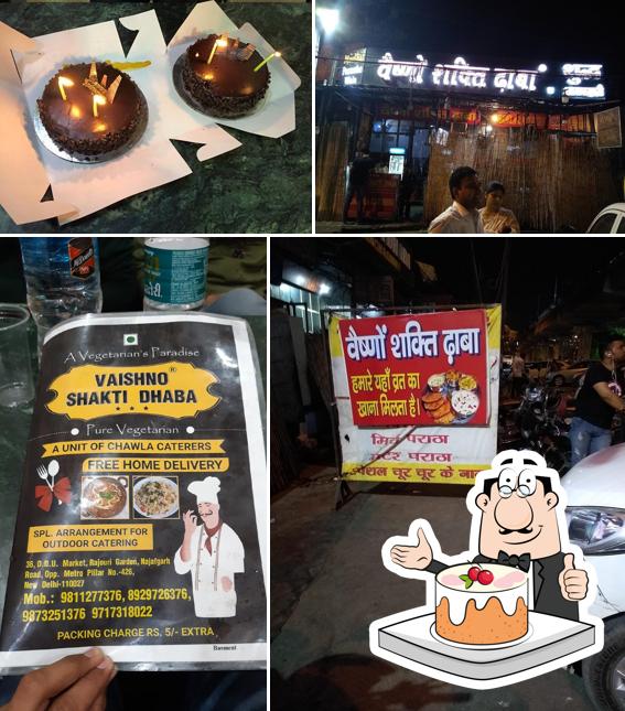 Here's an image of Vaishno Shakti Dhaba