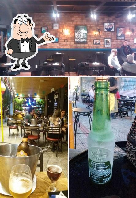 O interior do Ciência Food and Drinks