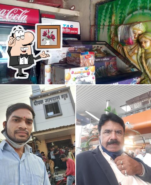 Among various things one can find interior and wedding at Deepak Jalpan Grah