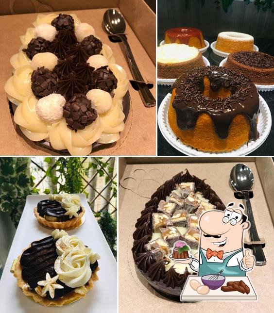 Não esqueça de experimentar uma sobremesa no Panificadora Vila Verde