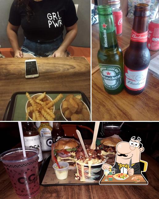 Sanduíche de carne de porco desfiada em Oca Burger - Mangal