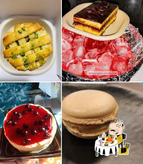 Food at DJlecious Cake Shop