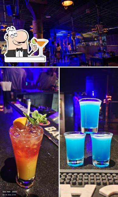 Le Chicago Bar & Grill is distinguished by drink and interior