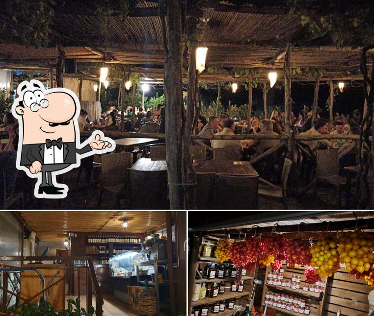 Gli interni di Terrazza Due Golfi