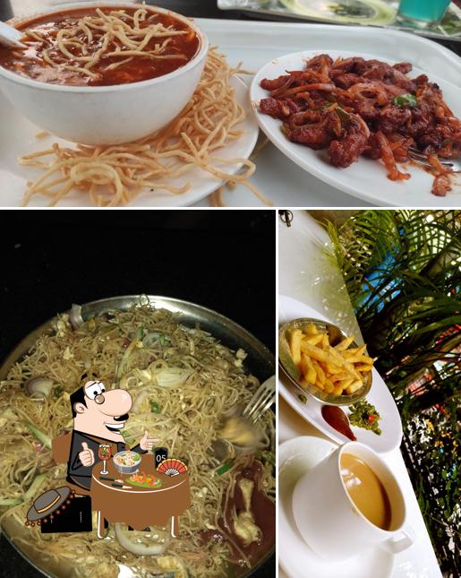 Food at Benfish Garden Cafe