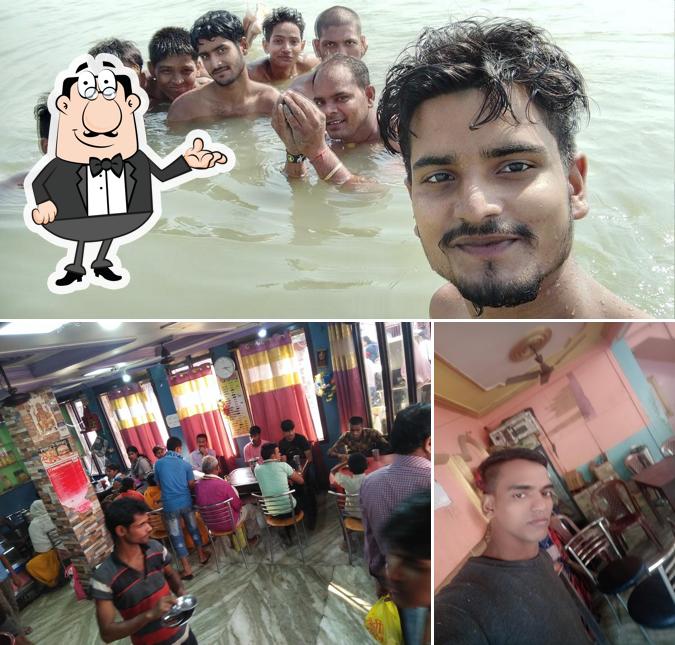 The interior of J.P Sweets