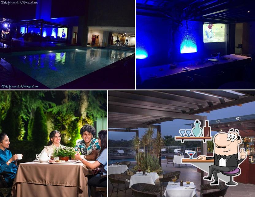 The interior of Pool Bar & Grill