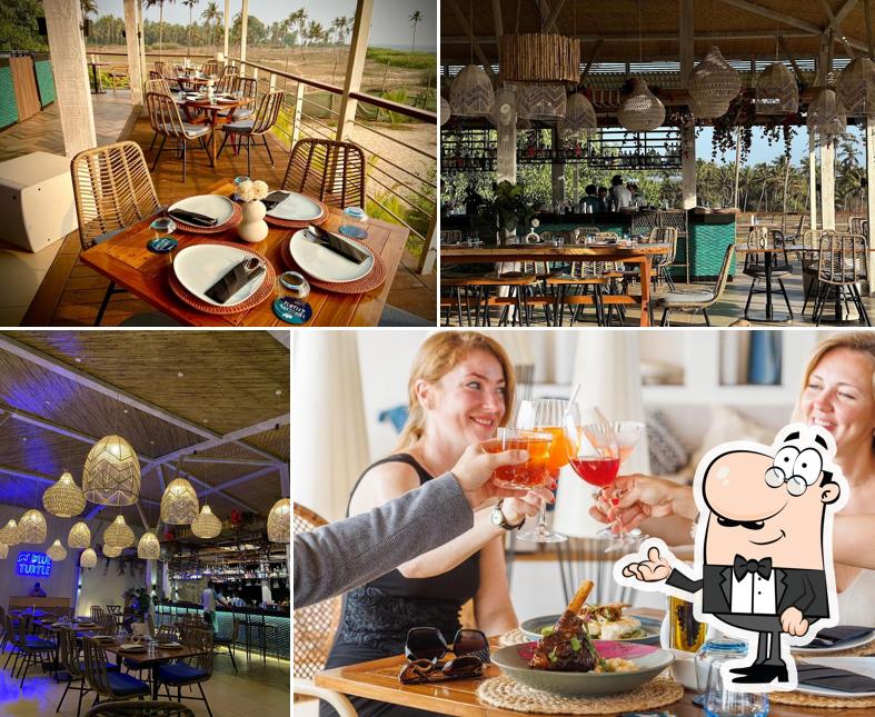 Check out how Blue Turtle Beach Bar & Restaurant, Goa looks inside