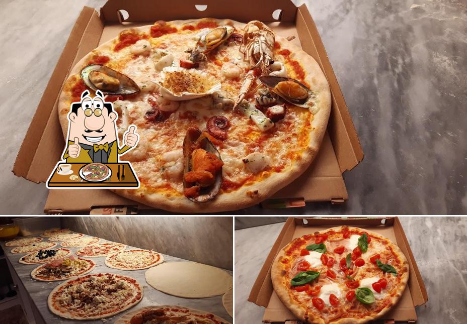 A Pizzeria Time Out, puoi provare una bella pizza