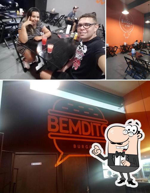 Veja imagens do interior do BemDito Burger Franco da Rocha