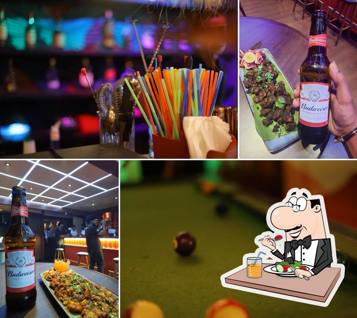 Food at The Timess Square Lounge and Bar Goa