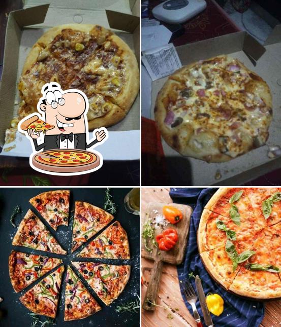 Try out pizza at Pandit G.com