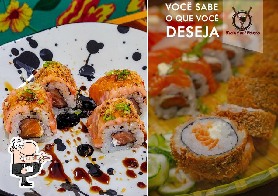 Sushi é um popular prato originário do Japão