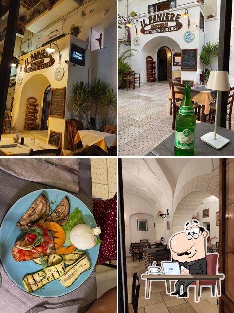 Gli interni di Trattoria Il Paniere