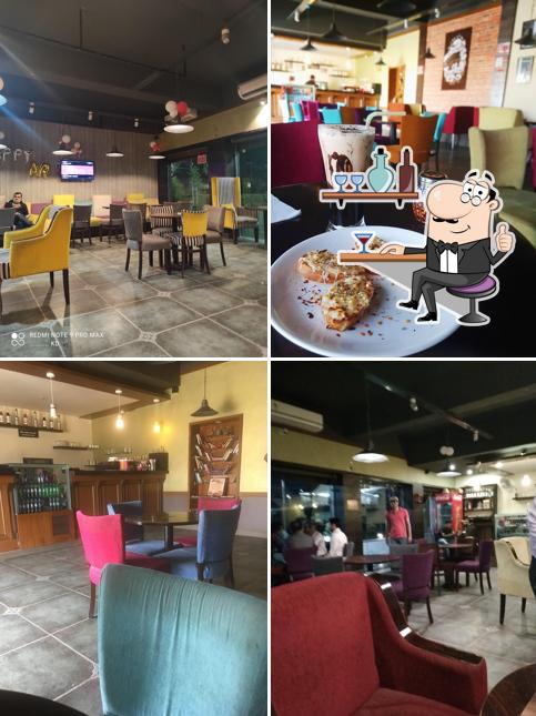 The interior of Coasters- The Coffee Club & Fast Food Hub