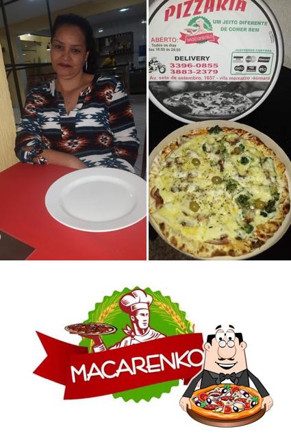 No Pizzaria Macarenko, você pode conseguir pizza