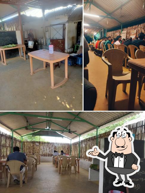 Check out how Kumar Mess (veg & non veg) looks inside