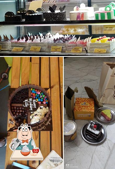 CakeBee - Your Favourite Bakery & Cake Shop serves a variety of desserts