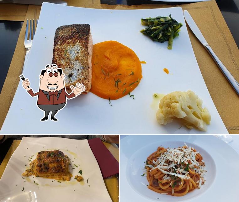 Cibo al Trattoria Ai Cacciatori