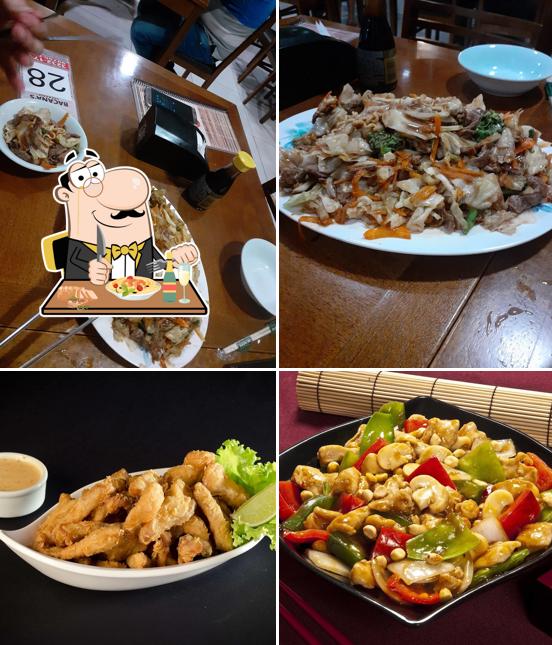 Comida em Bacanas Japapou