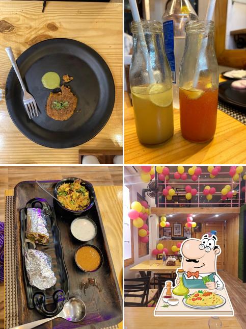 Food at Badmaash kebabi