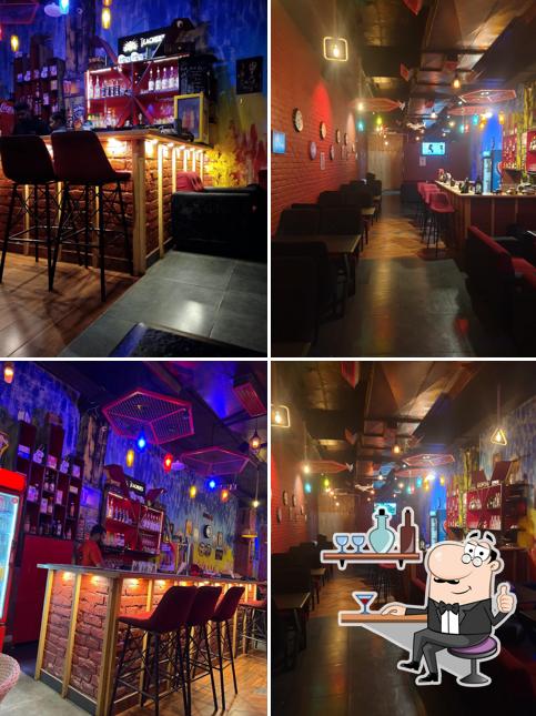 The interior of Hooters Indian Restro Bar Best Family Restaurant In Amritsar Best Café in Amritsar Best Restaurant in Amritsar