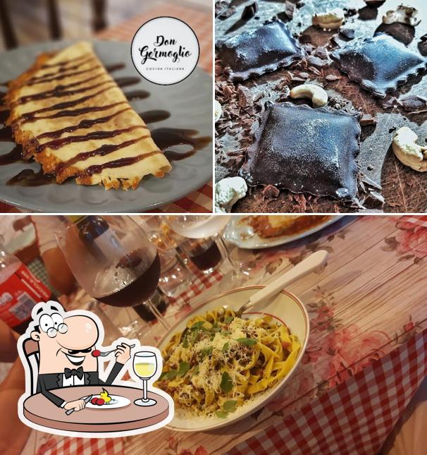 Platos en Don Germoglio