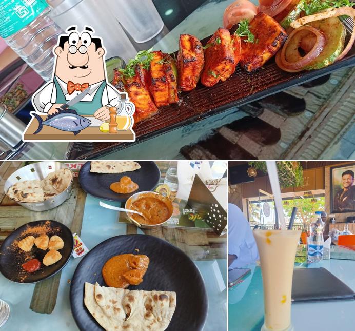 Grilled salmon at Swadesi Kings Multicuisine Restaurant